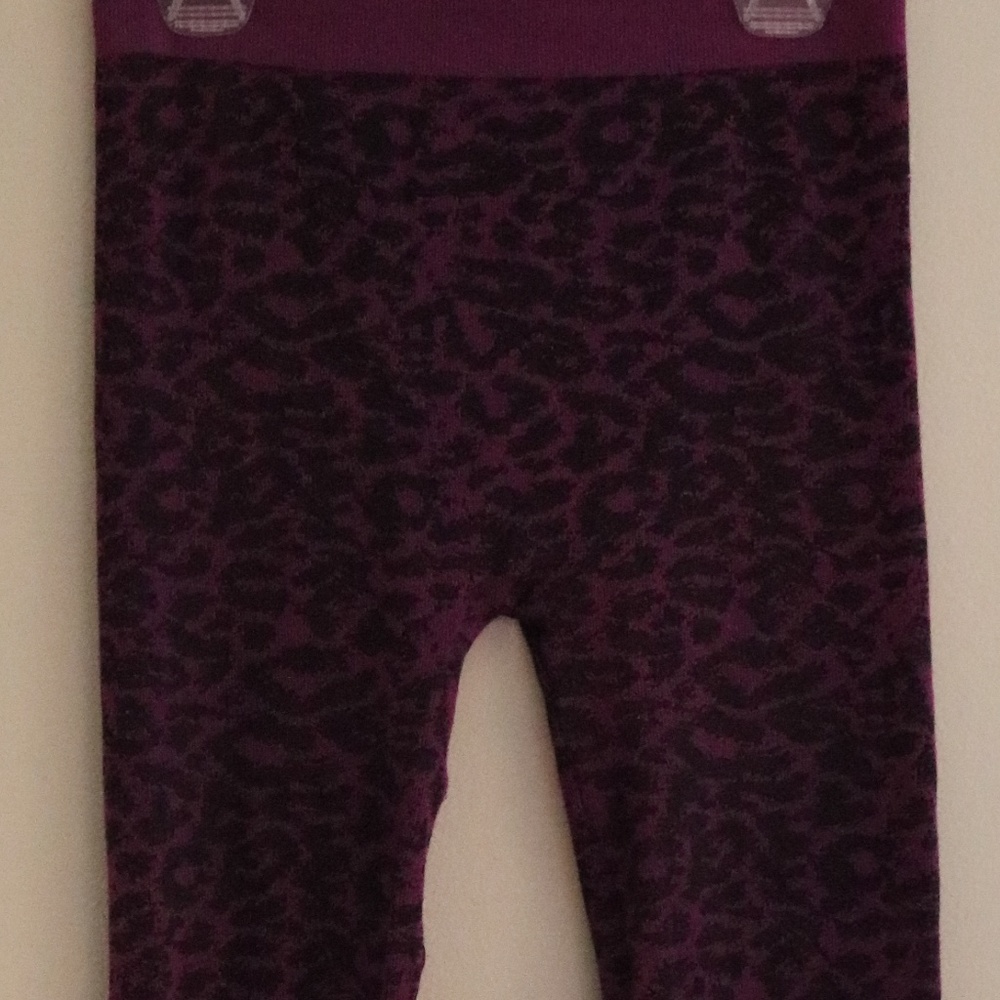 Purple Cheetah Leggings